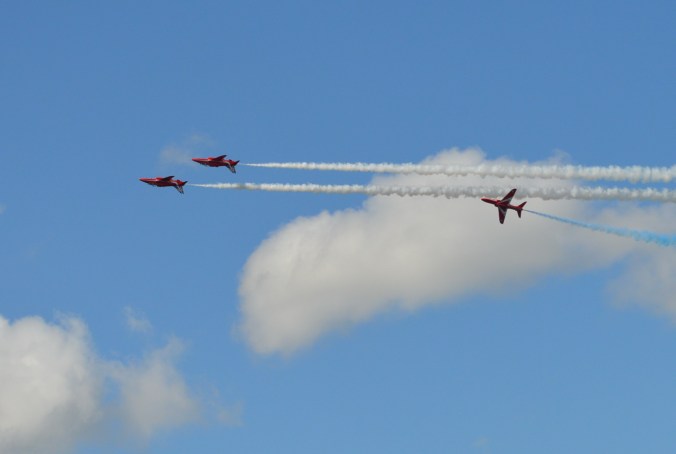 91. Red Arrows over Dawlish a