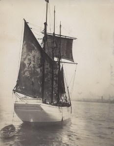 'Louisette Marie' of Binic, French schooner, built 1919 by Olivier Co., Binic
