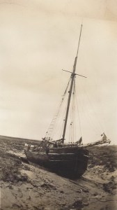 'Matilda' of Bristol, 33 net, in the Pill, Littleton-on-Severn, built over 100 years ago of oak at Chepstow